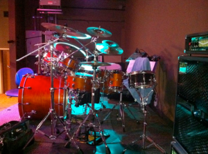 My Taye Drums - side view