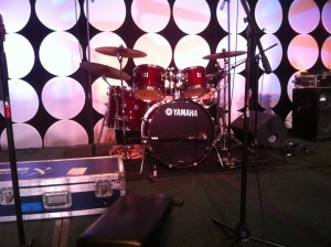 Yamaha Drums on Stage