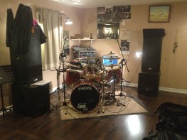 Drum Studio - lighted view - 1